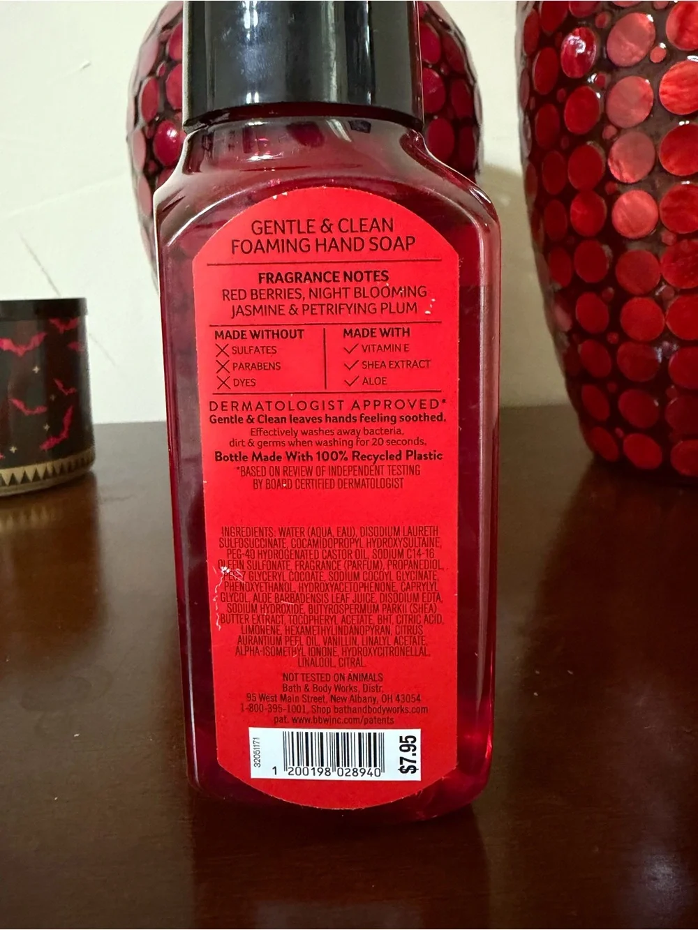 Bath & Body Works Vampire Blood Full Size 5 Piece Set